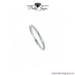 Alianzas de Boda en Plata 925, 2,5mm / Media Caña