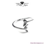 Anillo Cola de Ballena en Plata 925
