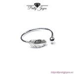 Anillo de Pluma en Plata 925