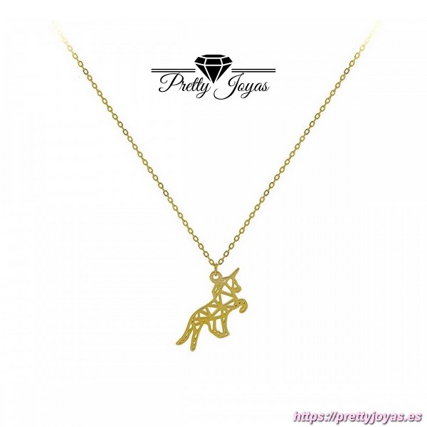 Gargantillas de Unicornio en Plata y Oro