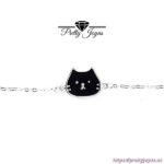 Pulsera de Gato en Plata 925
