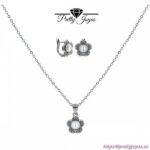 Set de Plata para Comunión con Perlas