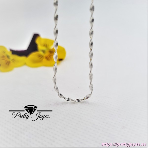 Tobillera Singapur de Plata 925
