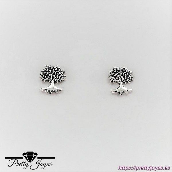 Pendientes Arbol de la Vida en Plata
